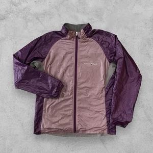 Montbell Women’s Jacket Windbreaker Zip Up Lightweight Jacket Purple Small - Picture 1 of 6