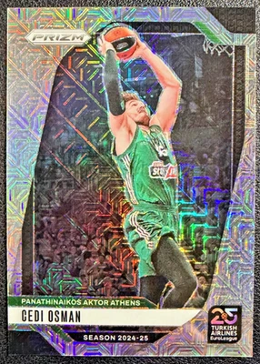 CEDI OSMAN 2024-25 Panini Prizm EuroLeague Mojo Prizms 07/25 - Image 1 of 2