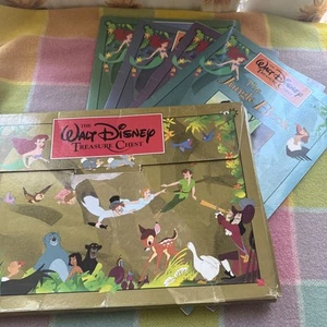 The Walt Disney Treasure Chest - 4 Large Paperback Books 1991 Classic Collection - Picture 1 of 12
