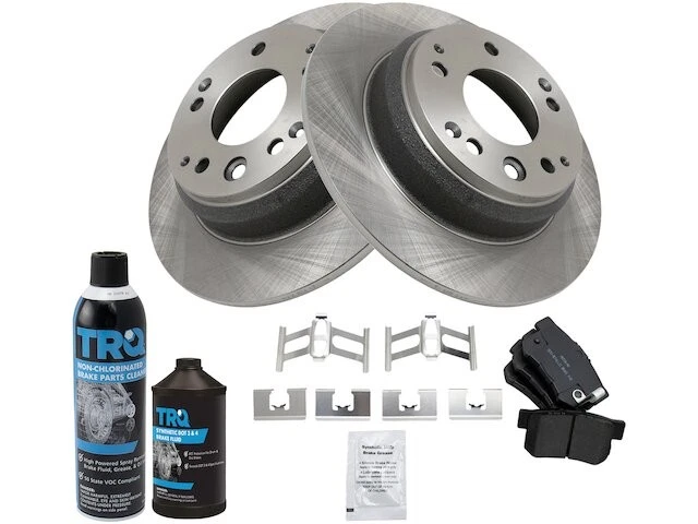 Kit de pastillas de freno trasero y rotor para Acura Legend 1991-1995 1992 1993 1994 HH197WG Foto 1 de 1