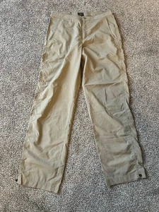 Royal Robbins Pants Women’s 8 Brown Straight Stretch Elastic Nylon Blend Hiking - Picture 1 of 6