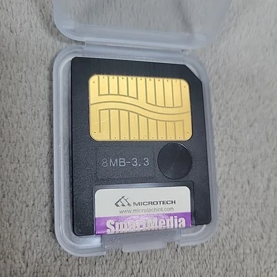 8MB SmartMedia Card 3.3V – VTG Memory Card Olympus, Korg, Roland - FREE SHIP #c - Image 1 of 2