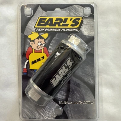 Earls 230606ERL Billet Fuel filter, 10 micron, 100 GPH - Image 1 of 4