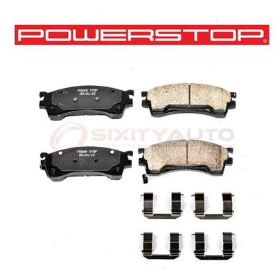 PowerStop Front Disc Brake Pad & Hardware Kit for 2002-2003 Mazda Protege5 - mc Foto 1 de 4