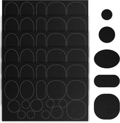 6 Blätter Flicken Selbstklebend Stoff, Selbstklebender Patch, Nylon Daunenjacke  - Bild 1 von 4