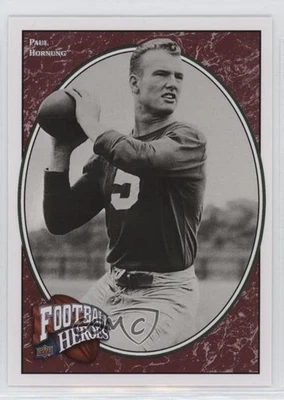 2008 Upper Deck Football Heroes Legendary Heroes Paul Hornung #223 HOF - Image 1 of 2