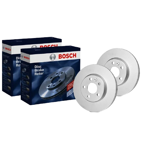 Genuine Bosch Rear Brake Rotors for Audi Q7 4LB 4.2L BTR 2007 - 2009 - image 1 of 1