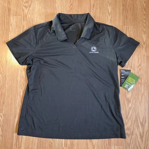 Camisa polo clásica Nike John Deere para mujer - manga corta - verde oscuro XL - golf - Imagen 1 de 11