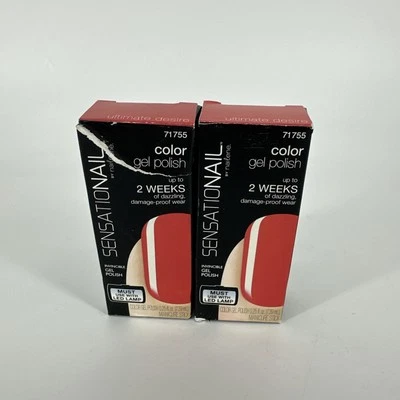PACK 2 Esmaltes en Gel SensatioNail Color 71755 ULTIMATE WISH Tono Raro x2 *LEER* Foto 1 de 4