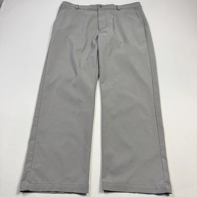 Pantalones Callaway Para Hombre 38x30 Gris Golf Rendimiento Poliéster Frente Plano Ligeros Foto 1 de 4
