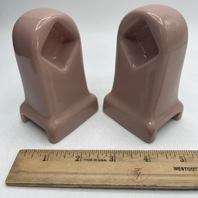 Soporte de toallero de pared de porcelana para baño Maui malva de colección Foto 1 de 4