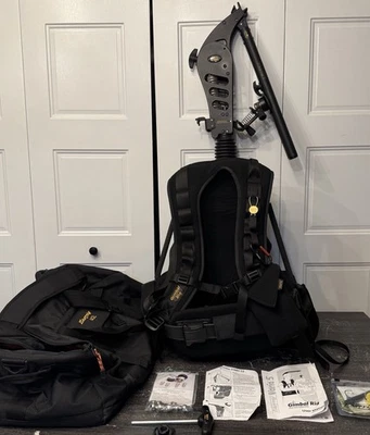 Easyrig Vario 5 STABIL G2 Gimbal Rig Vest Quick Release Hook & ACE Bag EUC $7095 - Image 1 of 4