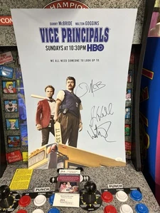 Vice Principals Danny McBride Goggins Hill signed handsigniert 13x20 Poster JSA - Bild 1 von 8