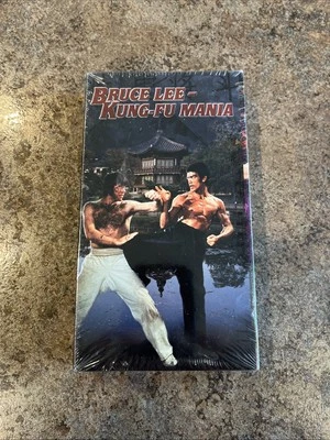 Bruce Lee Kung-Fu Mania VHS Martial Arts Compilation NEW SEALED - Image 1 of 4