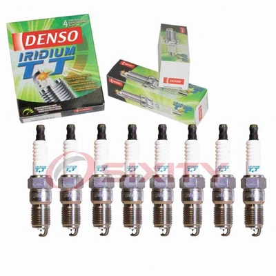 Bujías Denso Iridium TT de 8 piezas para Ford E-450 Super Duty 2003-2009 5,4 L kk Foto 1 de 4