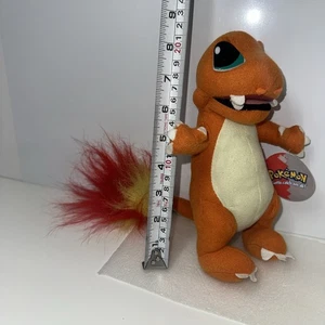 Charmander Plush | Vintage Pokemon Nintendo Play By Play 1999 Stuffed Animal - Bild 1 von 17