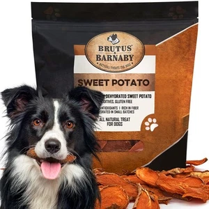 Sweet Potato Slices For Dogs - Single Ingredient Grain Free Dog Treats, Best ... - Picture 1 of 9
