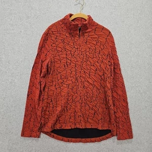 Sno Skins Pullover Oberteil 1/4 Zip Strukturstoff Damen Gr. L Ton mit schwarzem Muster - Bild 1 von 9