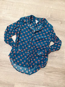 Forever 21 Tv logo button up shirt Size small Excellent condition - Picture 1 of 5