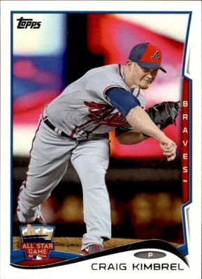 2014 Topps Update #US-259 Craig Kimbrel Atlanta Braves - Image 1 of 2