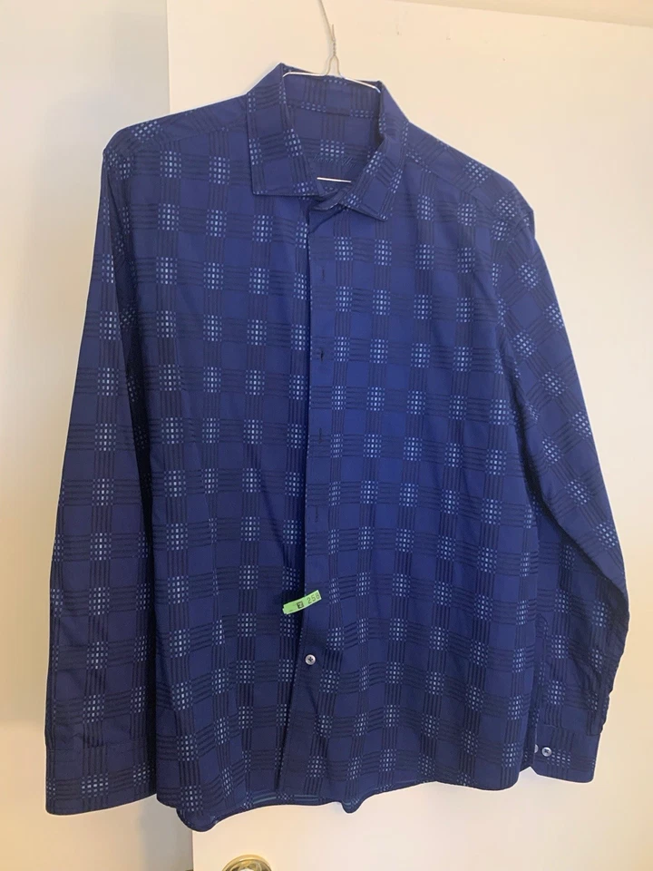 Camisa de vestir hombre talla XXL marca Tasso Elba en muy buen estado ya limpiada en seco Foto 1 de 4