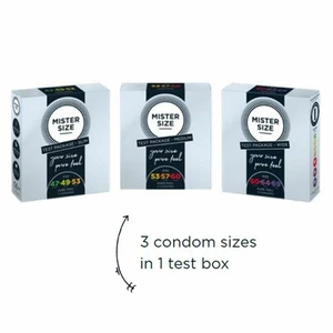 Preservativos Mister Size Test Packege Slim - Imagen 1 de 1