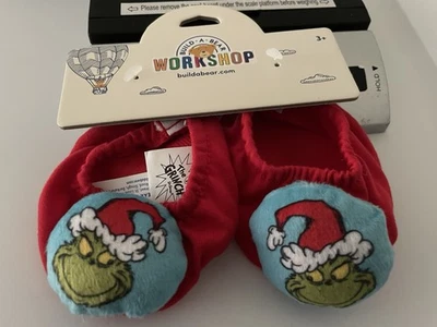 ZAPATILLAS BUILD-A-BEAR WORKSHOP THE GRINCH II RARAS AGOTADAS TRAJE DE NAVIDAD NAVIDAD Foto 1 de 4