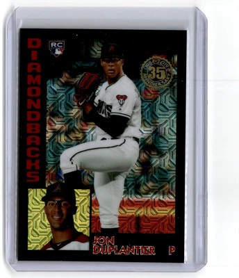 2019 Topps Silver Pack Black Jon Duplantier Rookie 151/199 Diamondbacks #19 - Image 1 of 2