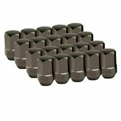 Tuercas negras de fábrica Chevrolet Corvette OEM GM tuercas de rueda 84448918 85553528 Foto 1 de 4