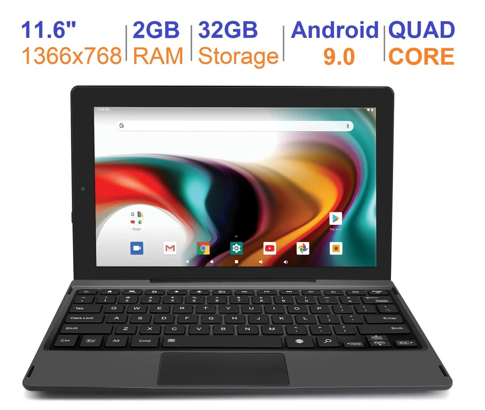 Tablet RCA 11.6" Android con Teclado Foto 1 de 1