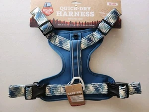 Arcadia Trail Quick Dry Reflective Dog Harness Size XXL Blue New - Picture 1 of 5