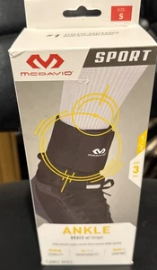 McDavid Sport Coppia Maniche a Compressione Caviglia Nero Livello 1 - Foto 1 di 6