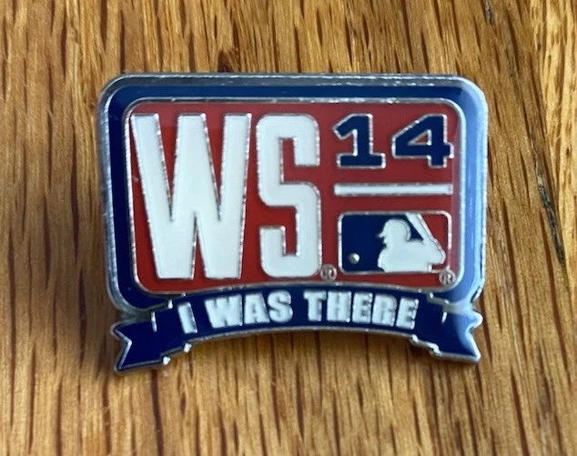 NEW 2014 World Series “I Was There” Pin San Francisco Giants KC Royals RARE - Изображение 1 из 2