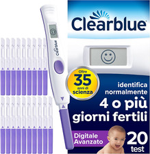 Test Di Ovulazione Clearblue Digitale Avanzato. Aumenta Le Tue Possibilità Di Ri