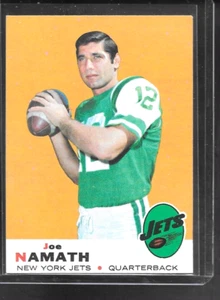 1969 Topps - #100 Joe Namath - Picture 1 of 2