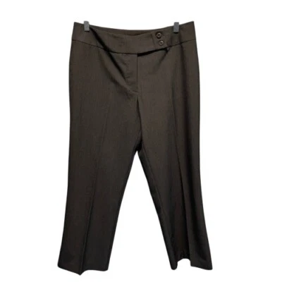 Haggar для нее серый миниатюрный платье брюки размер 8P прямые ноги офиса карьера основы - Изображение 1 из 4