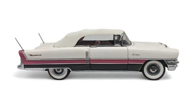 Coche fundido a presión Packard Caribbean 1955 convertible escala 1/24 de Franklin Mint Foto 1 de 4