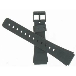 Casio Man's 23.5/19mm Black Resin Watch Band 70603451 - Picture 1 of 3