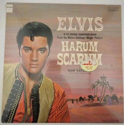 Elvis Presley Harum Scarum Vinyl - Sealed - 1977 - RCA APL1 2558 - In Shrink - Image 1 of 4