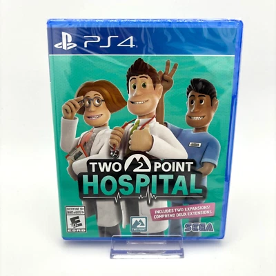 Two Point Hospital (NTSC Sony PS4,  2020) New & Sealed *US Import* - Image 1 of 4