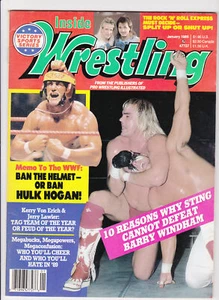 Inside Wrestling Magazine January 1989 Barry Windham Hulk Hogan Kerry Von Erich - Imagen 1 de 10