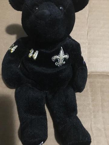 Vtg 1999 Salvino's NFL Bammers New Orleans Saints Ricky Williams #34 Plush Bear Cover