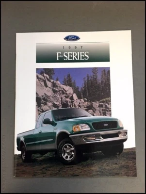 1997 Ford F-150 F-Series Pickup Truck Original Car Sales Brochure Catalog - Изображение 1 из 4