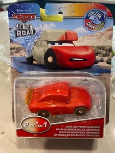 Disney Pixar 2022 Cars Color Changers Grotta Lightning McQueen Nuovo - Foto 1 di 2
