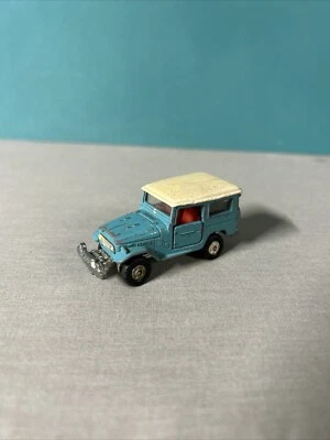 Vintage Tomica Toyota Land Cruiser Blue/White Hardtop No. 2 Made in Japan 1/60! - Image 1 of 4