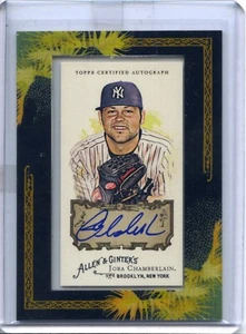 2008 Joba  Chamberlain NYY Allen & Ginters Framed  Mini Auto - Picture 1 of 2
