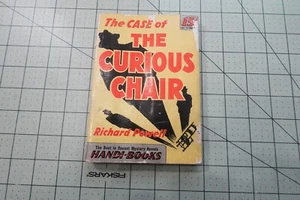 THE CASE OF THE CURIOUS CHAIR BY RICHARD POWELL VINTAGE HANDI-BOOKS MYSTERY - Picture 1 of 3