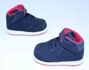 Nike Air Jordan Bebé Negro Rojo Tenis Zapatos Niños 4C 1 Flight Prem 5 GT 23 Cuna - Imagen 1 de 12