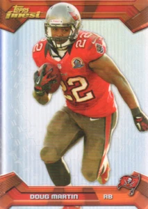 Topps Finest Doug Martin #87 2013 refractor Tampa Bay Buccaneers 🏈 - Imagen 1 de 2