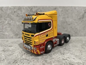 Unidad de tractor Corgi - Scania serie R (etiqueta trasera) - bobina - CC13766 - 1:50 - como nueva - Imagen 1 de 6